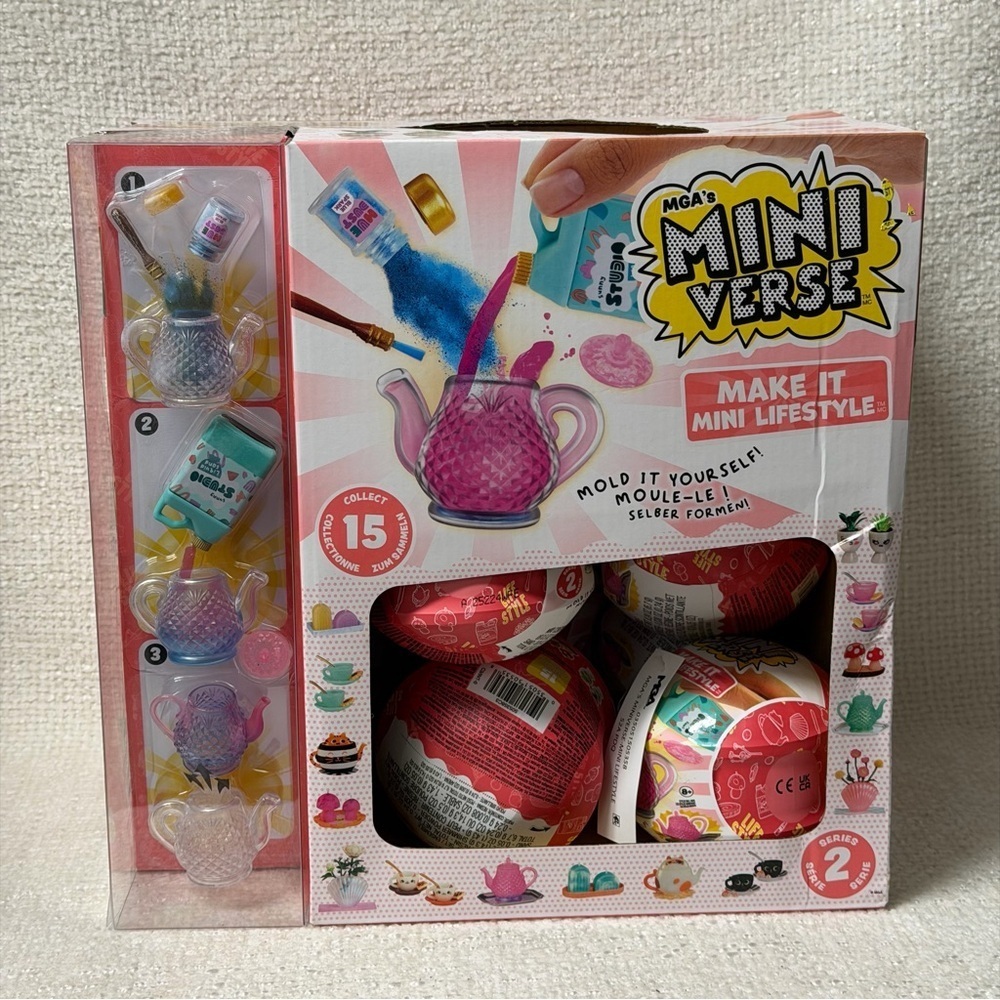 MGA's Mini Verse Mini
Lifestyle Series 2 Display
Box + 12 Surprise Balls